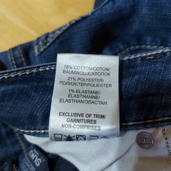 📣2/40$📣 SILVER SUKI Mid Capri stretch jeans size 28 - Picture 8 of 8